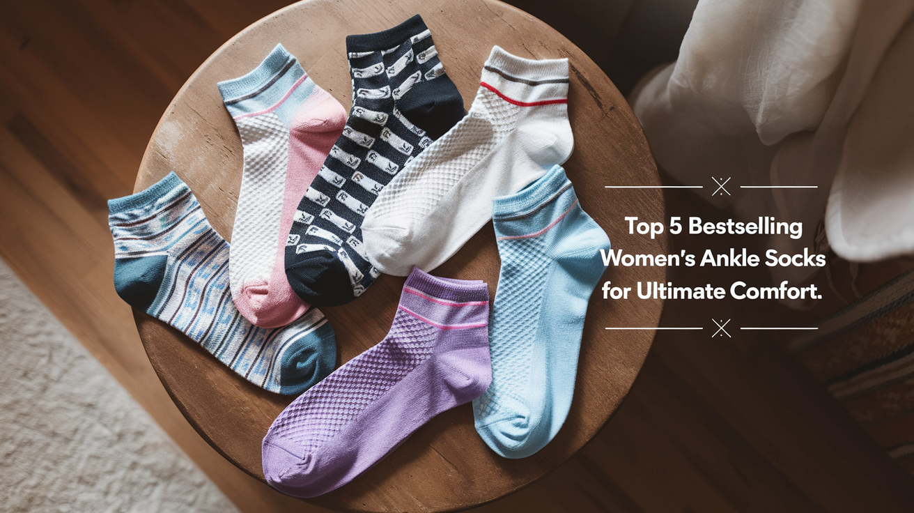 Top 5 Bestselling Women's Ankle Socks for Ultimate Comfort